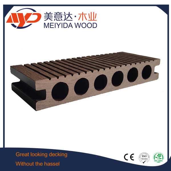 High quality machine grade waterproof outdoor wpc flooring